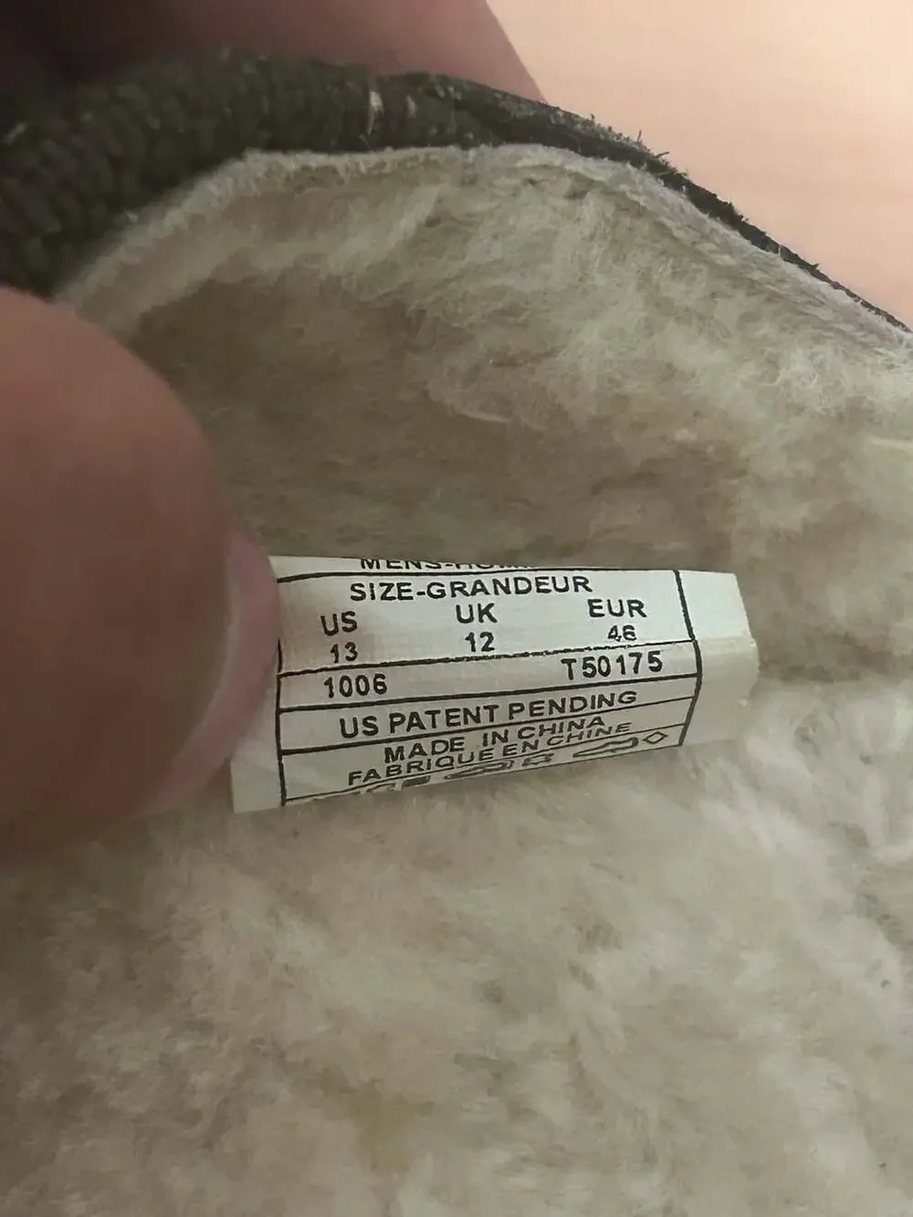 Patagonia Mens Fleece-Lined Thong Slippers